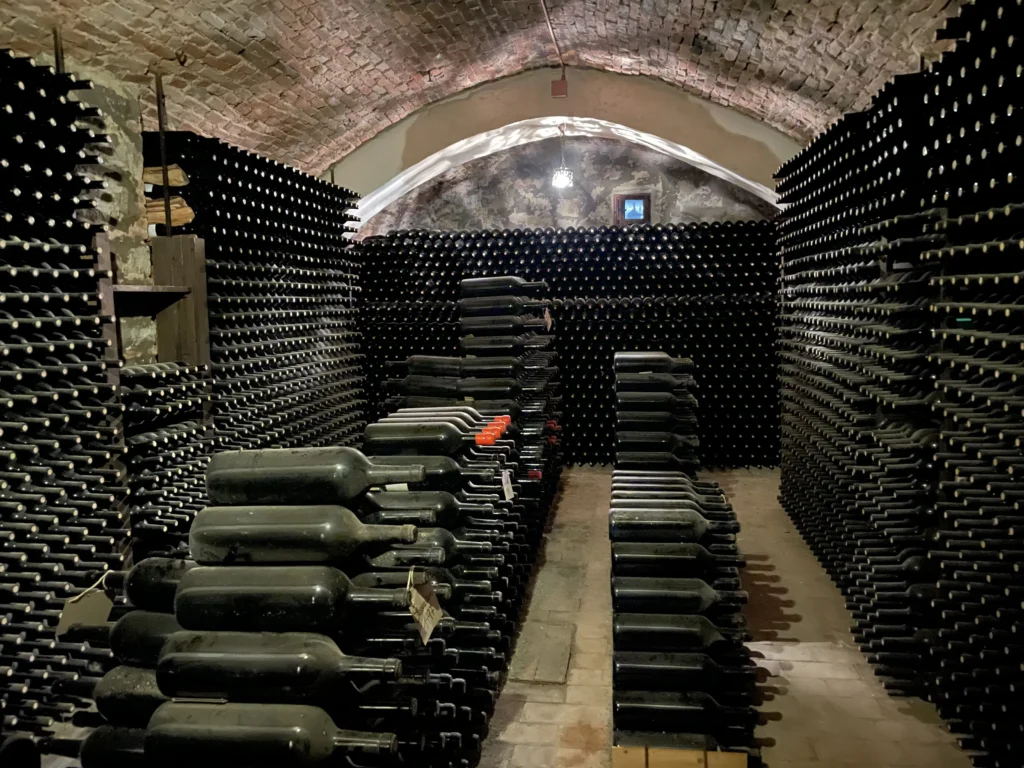 The Wine Cellar at Montepo. Photo Credit Jonathan Cristaldi